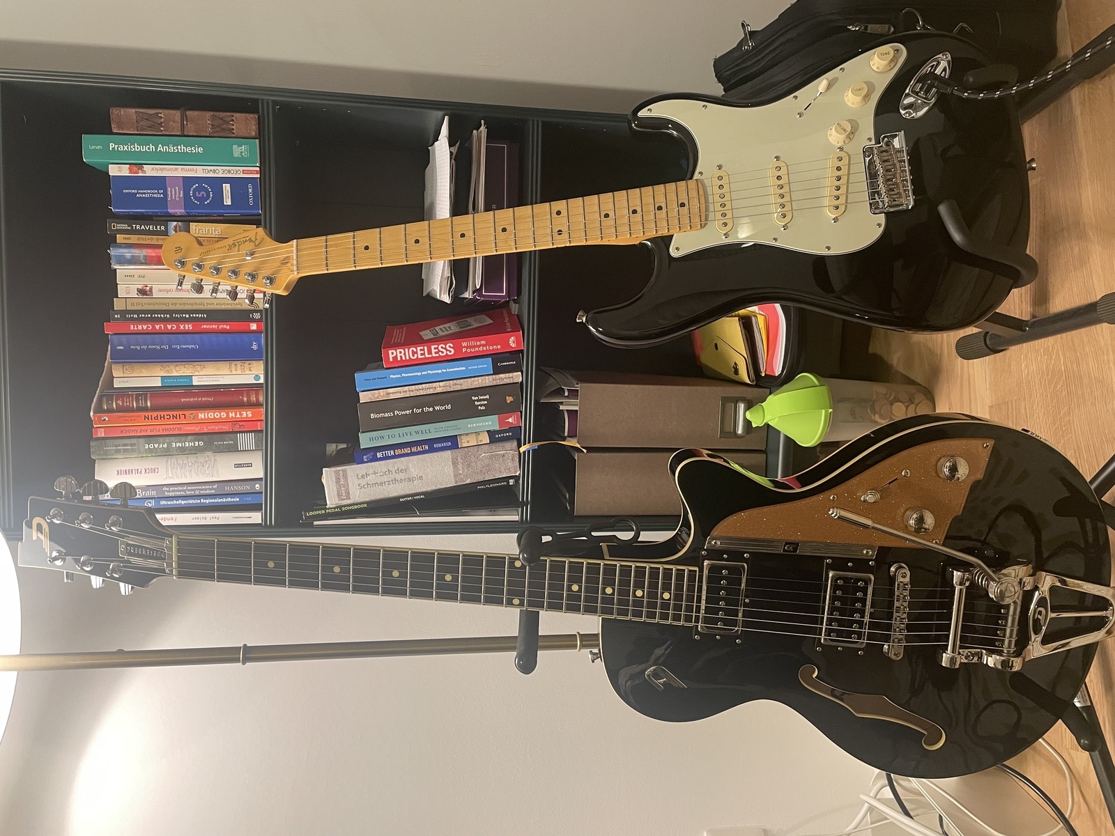 Country Music Gear Setup by seicean featuring Duesenberg Starplayer TV Electric Guitar and Fender American Professional II Stratocaster
