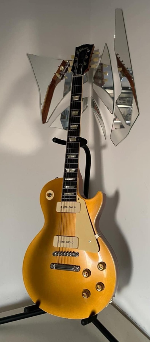 Music Gear Setup by kezdemfeladni featuring Gibson Custom Les Paul Goldtop Reissue 1956