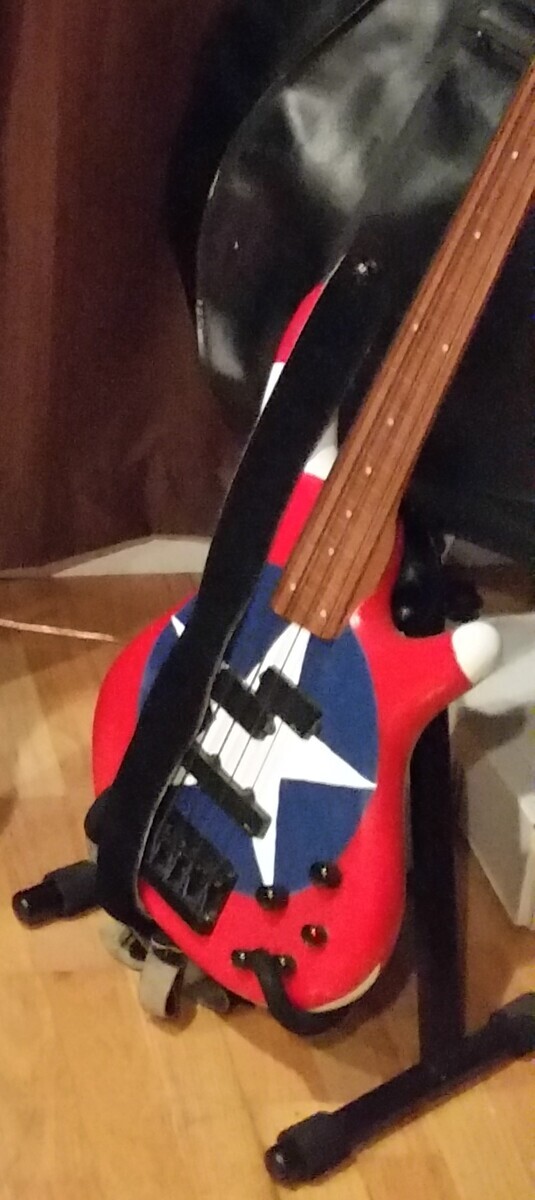 D'Addario Bass Rig by vagen featuring Ibanez SR480 and D'Addario ETB92 Tapewound Bass, Medium, 50-105, Long Scale