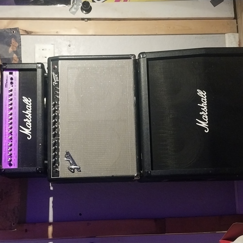 Photo of Marshall MG Cab and more gear in a amplifier