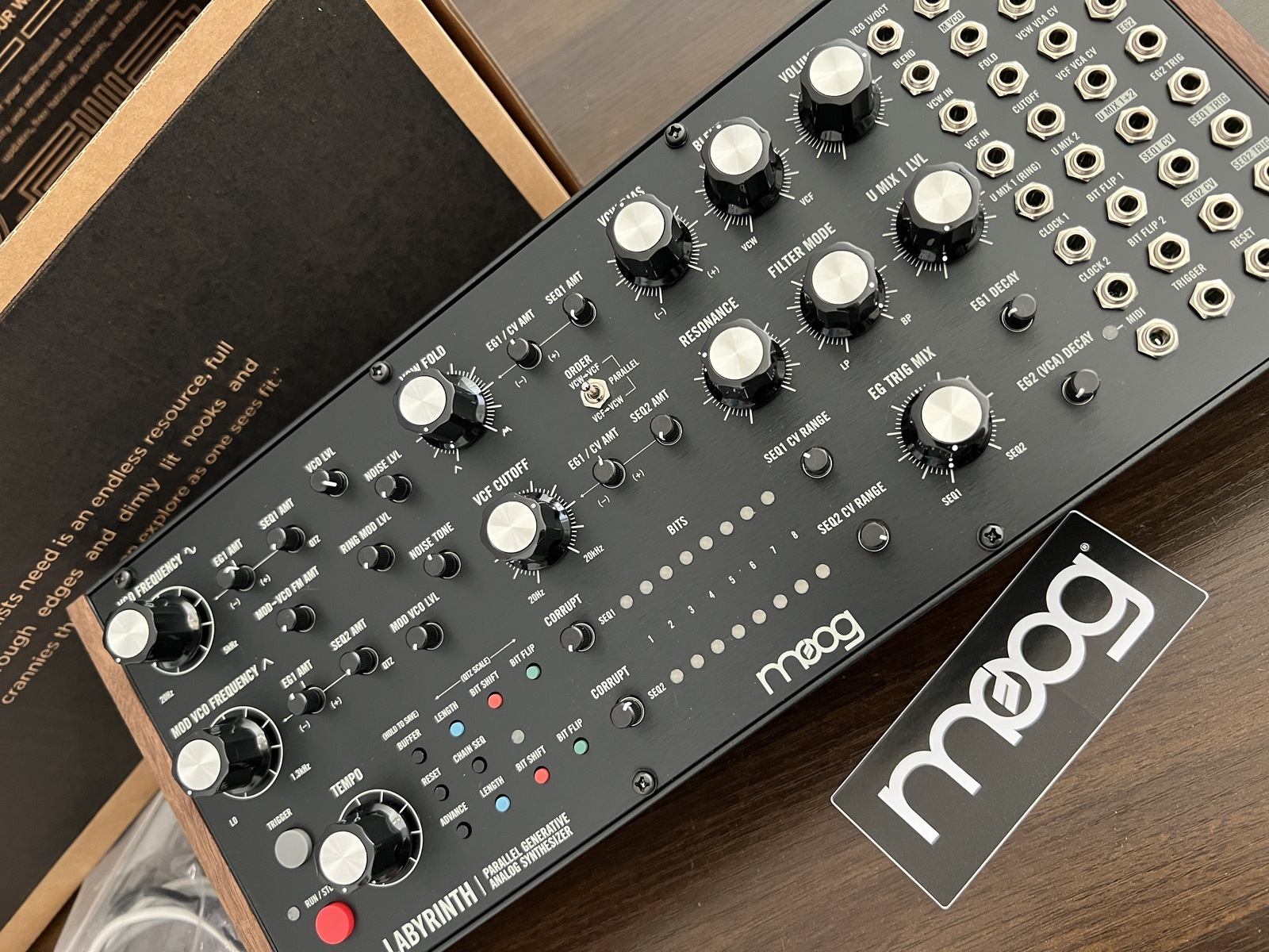Synth Setup by dbfalken featuring Moog Labyrinth