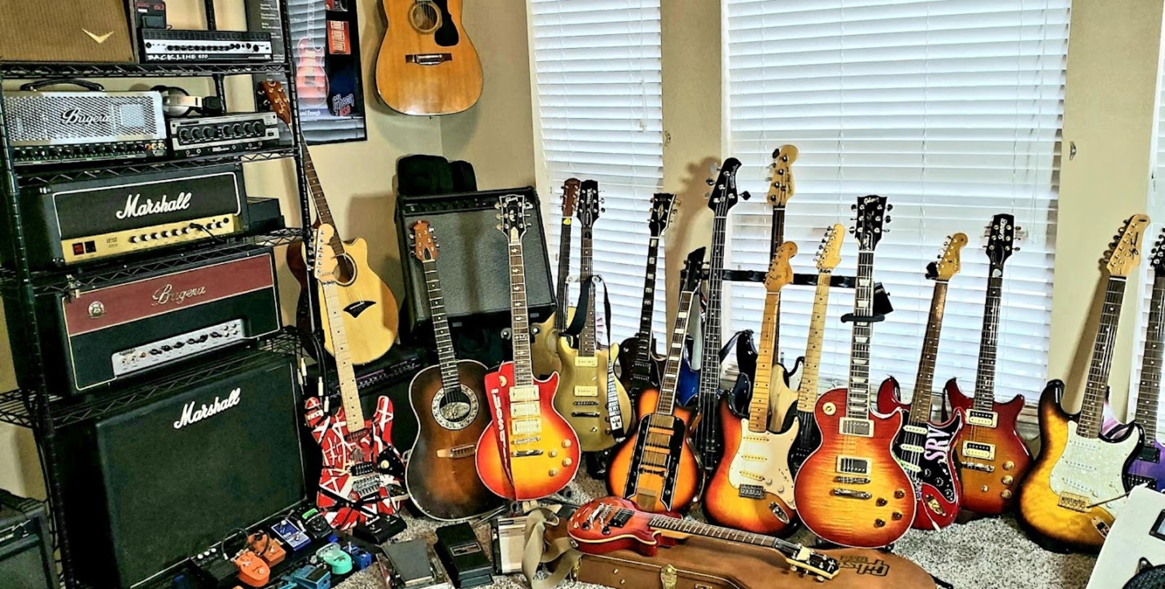 Music Gear Setup by donald_kuntze featuring Roland DC-30 Analog Chorus-Echo, Maestro MP-1 Phaser, and DeArmond 1802 Weeper and 7 more pieces of gear