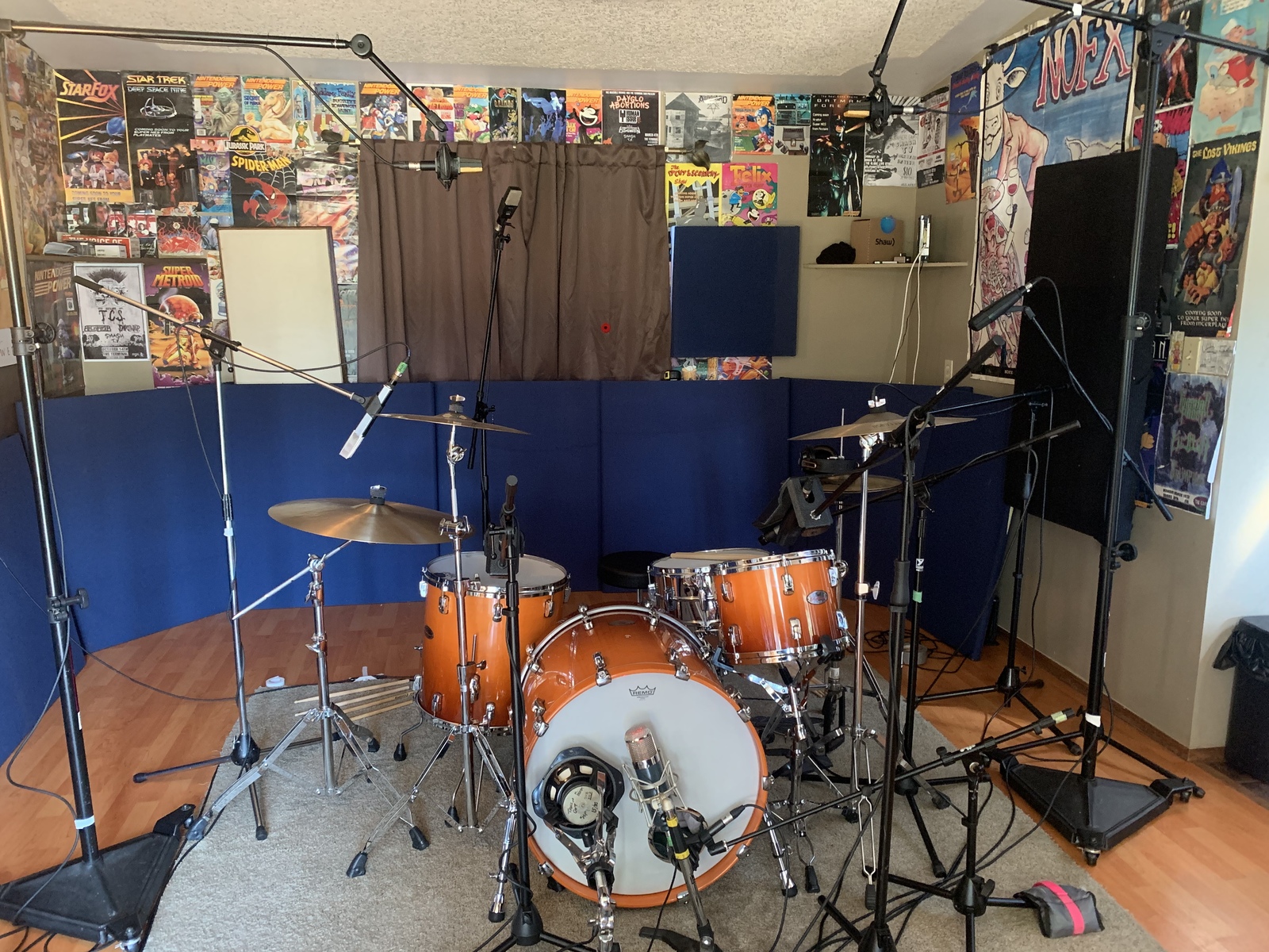 Metal Drum Kit by jamescassidy featuring Pearl Reference Series