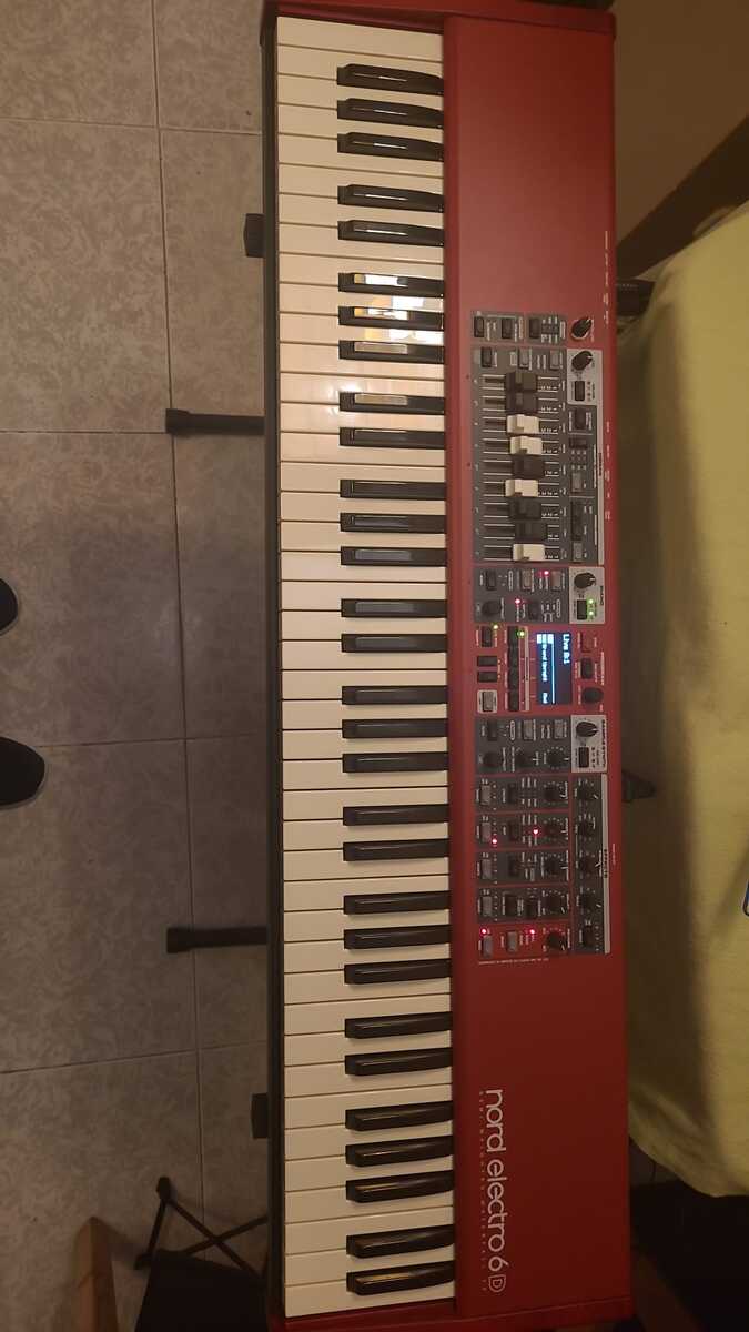 Music Gear Setup by aravin_dhillon featuring Nord Electro 6D 73