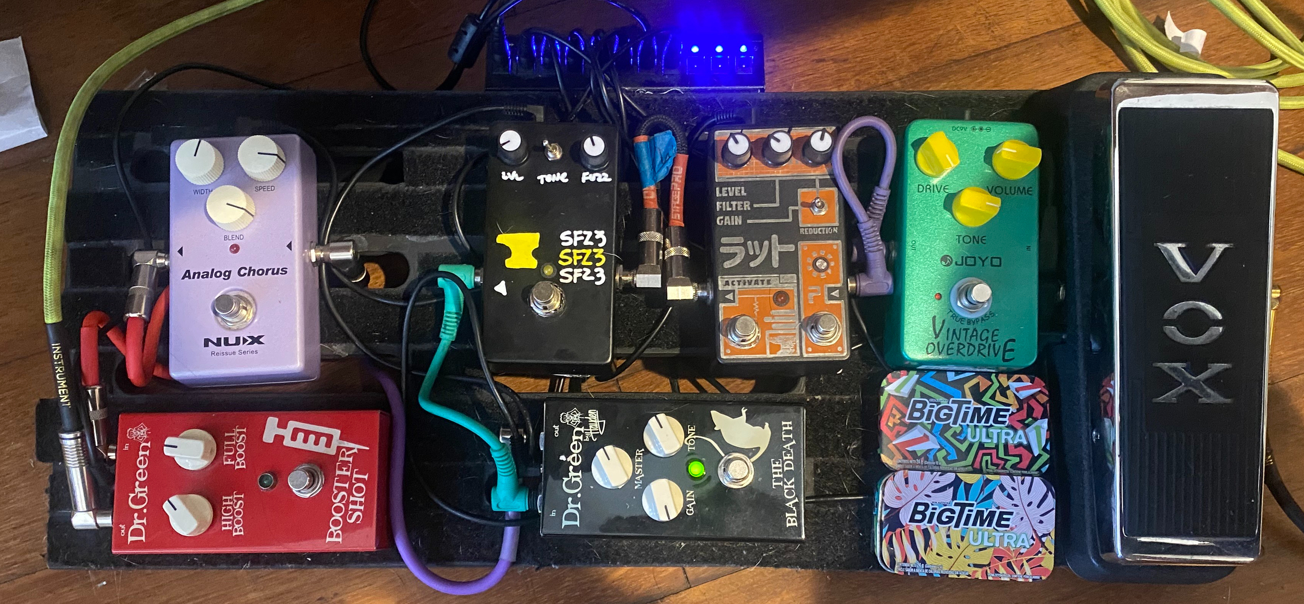 Pedalboard by tomas_salgado featuring Joyo JF-01 Vintage Overdrive