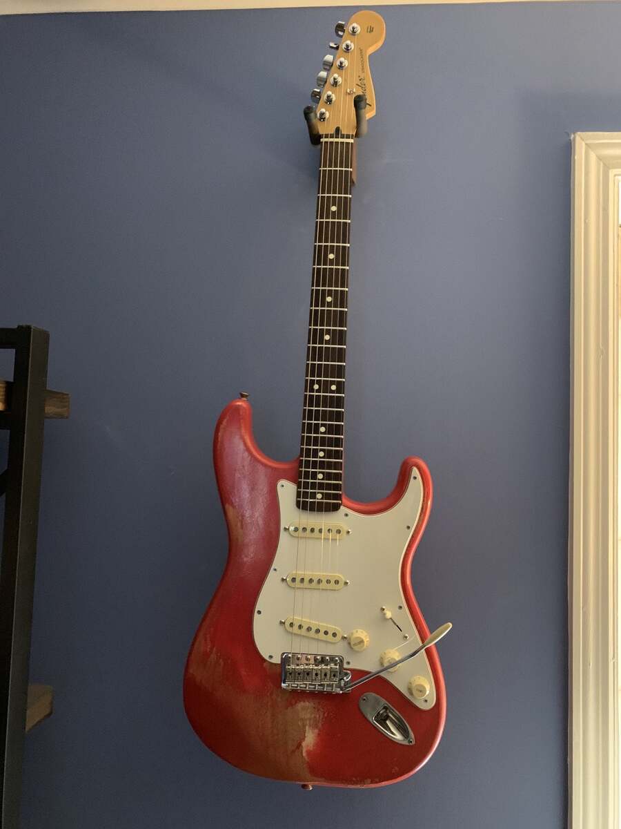 Music Gear Setup by rylie_stokley featuring Fender Stratocaster Electric Guitar