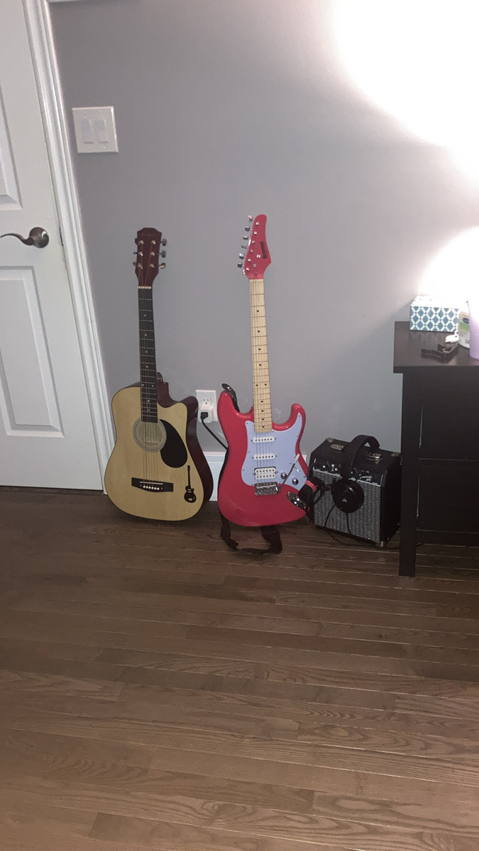 Amp Rig by rylie_stokley featuring Kramer Focus VT-211S, Fender Frontman 10G, and Yamaha AC3R Acoustic-Electric Guitar and 3 more pieces of gear