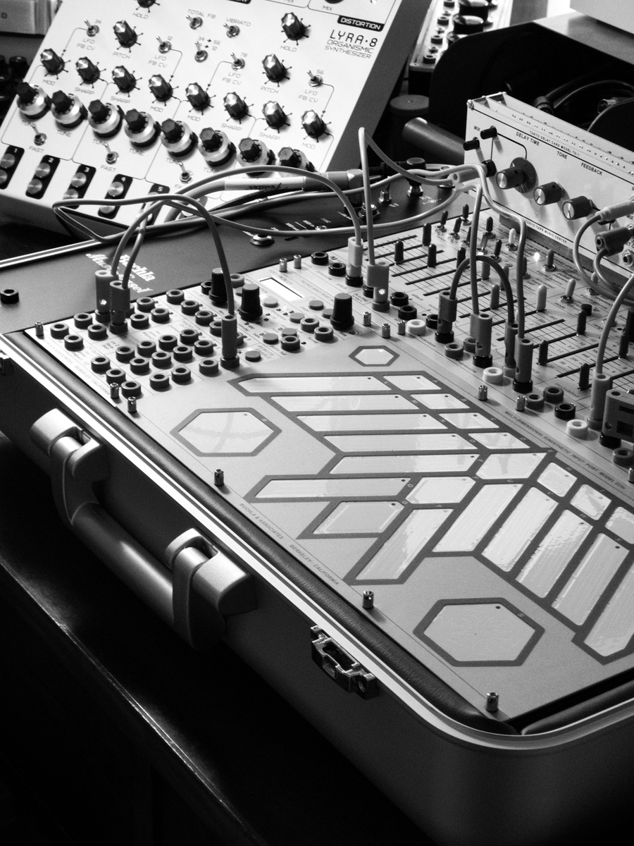 Electronic Studio Setup by renierra featuring Buchla 208c, Buchla Easel-K, and Soma Laboratory LYRA-8