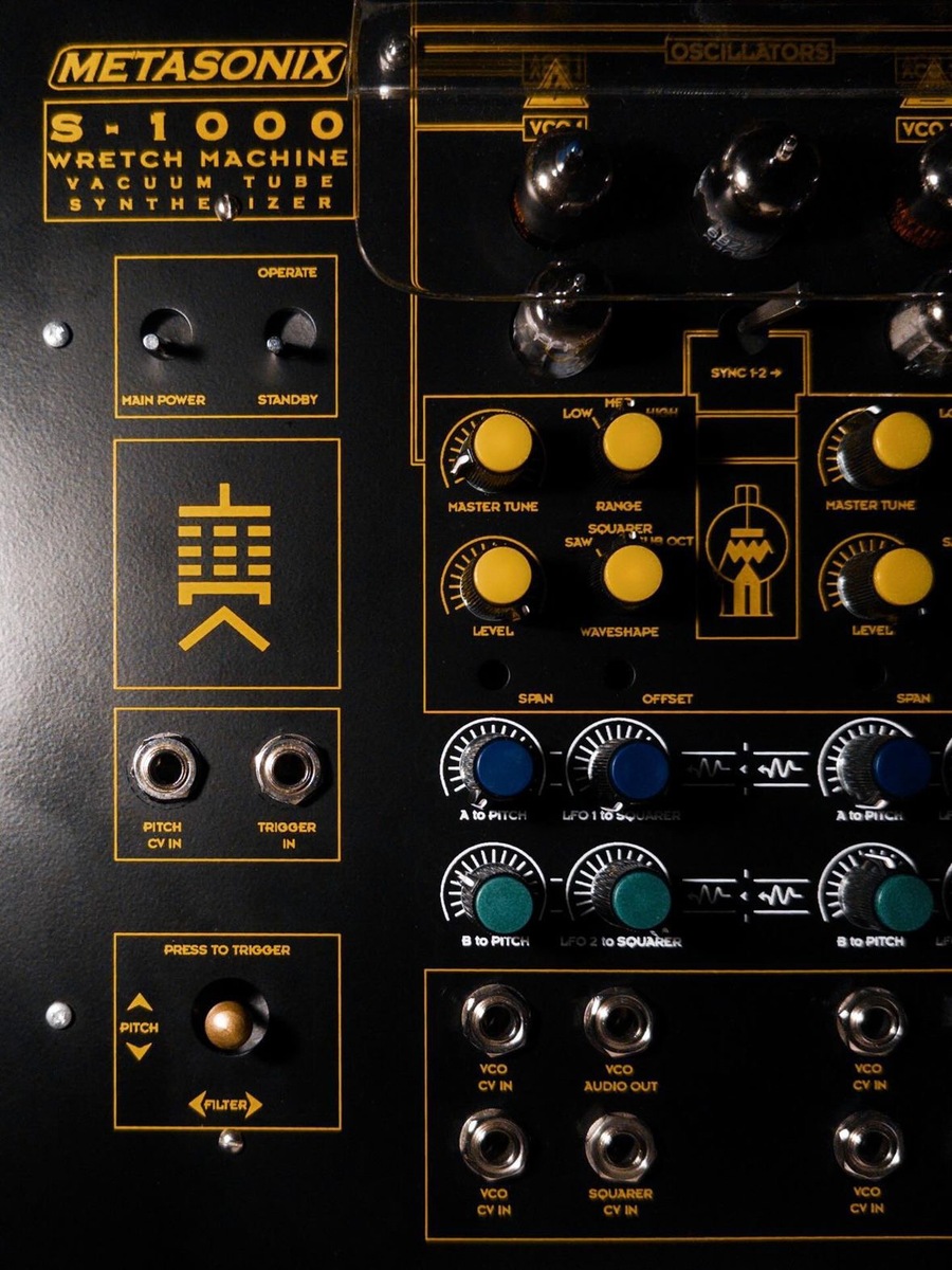 Studio Setup by renierra featuring Metasonix S-1000 Wretch Machine