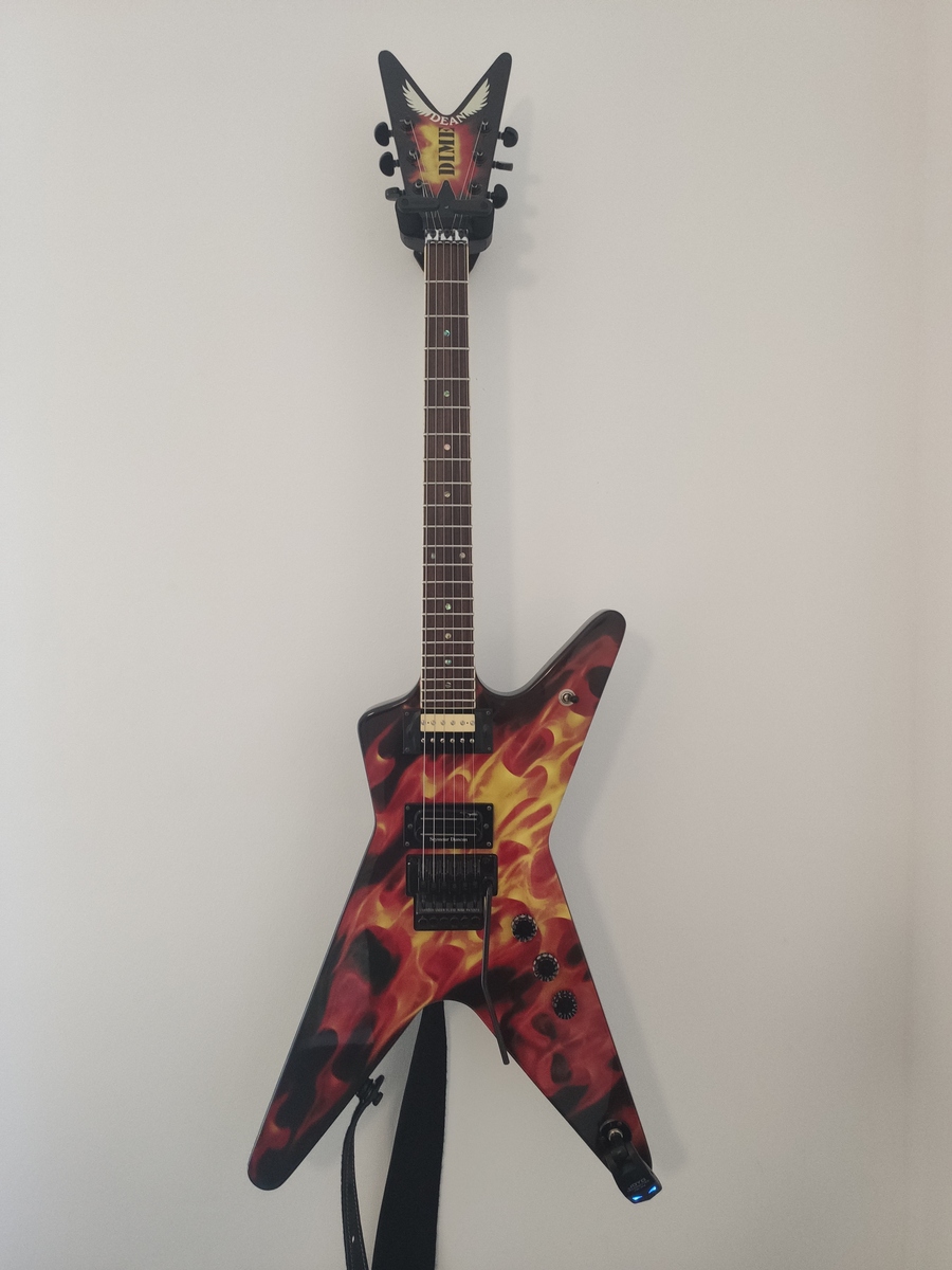 Music Gear Setup by eliteh featuring Dean Dimebag Dime O Flame ML