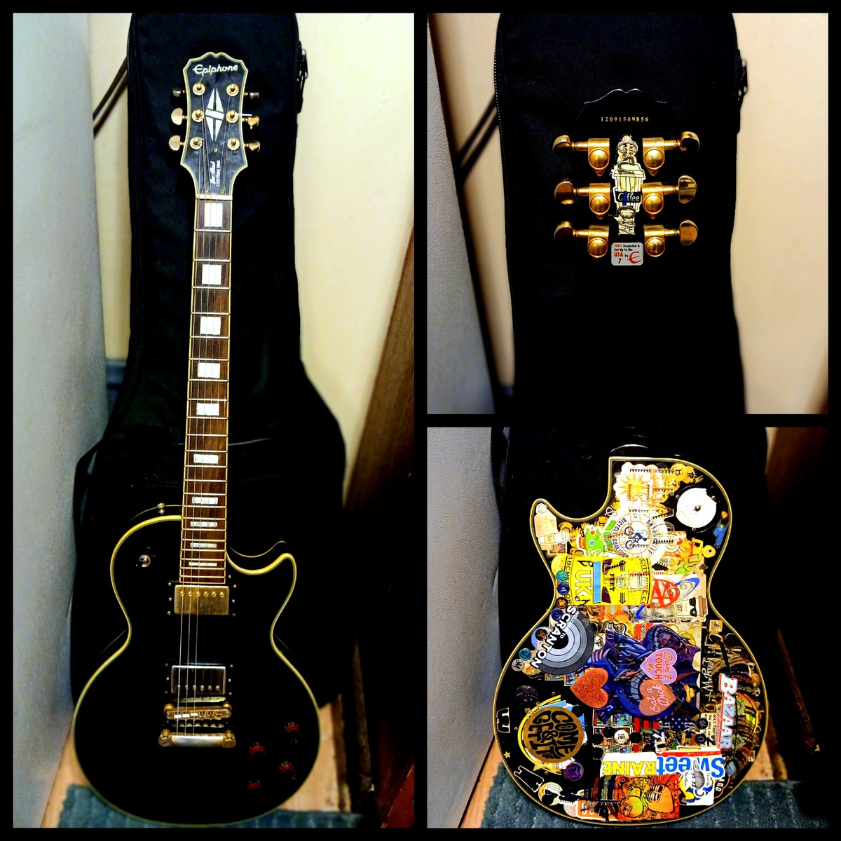 Metal Music Gear Setup by re3el featuring Epiphone Les Paul Custom Pro and Seymour Duncan SH-4 JB Model Bridge Humbucker Pickup - Nickel Cover