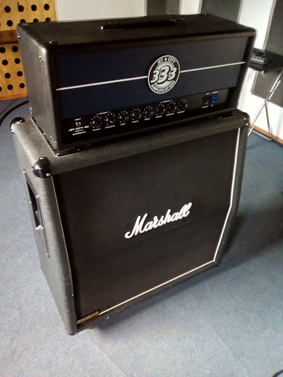 Metal Studio Setup by cristian_aroca featuring Jet City JCA50H and Marshall 1960A 4x12'' Cabinet