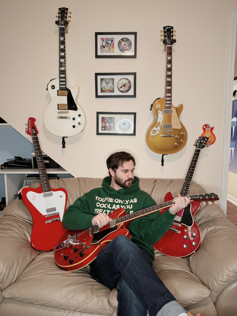 Metal Studio Setup by battonnick featuring Gibson ES-333, Gibson Firebird Non-Reverse 2015, and Gibson ES-339 and 2 more pieces of gear