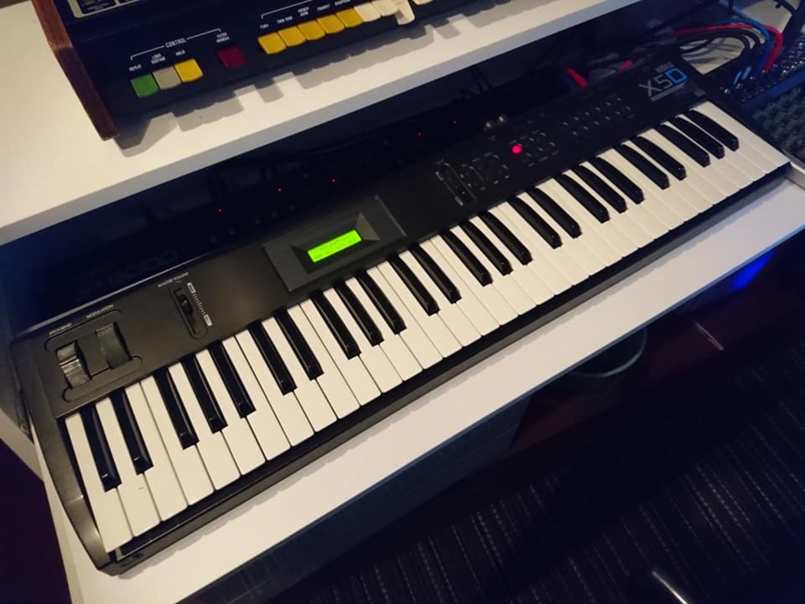 Metal Synth Setup by maranaspacemarine featuring Korg X5D 61-Key Synthesizer