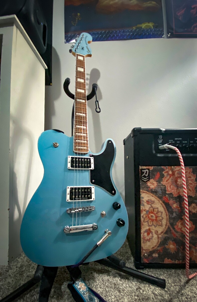 Music Gear Setup by jakrabbitnick featuring Squier Limited-Edition Paranormal Troublemaker Telecaster Deluxe Electric Guitar