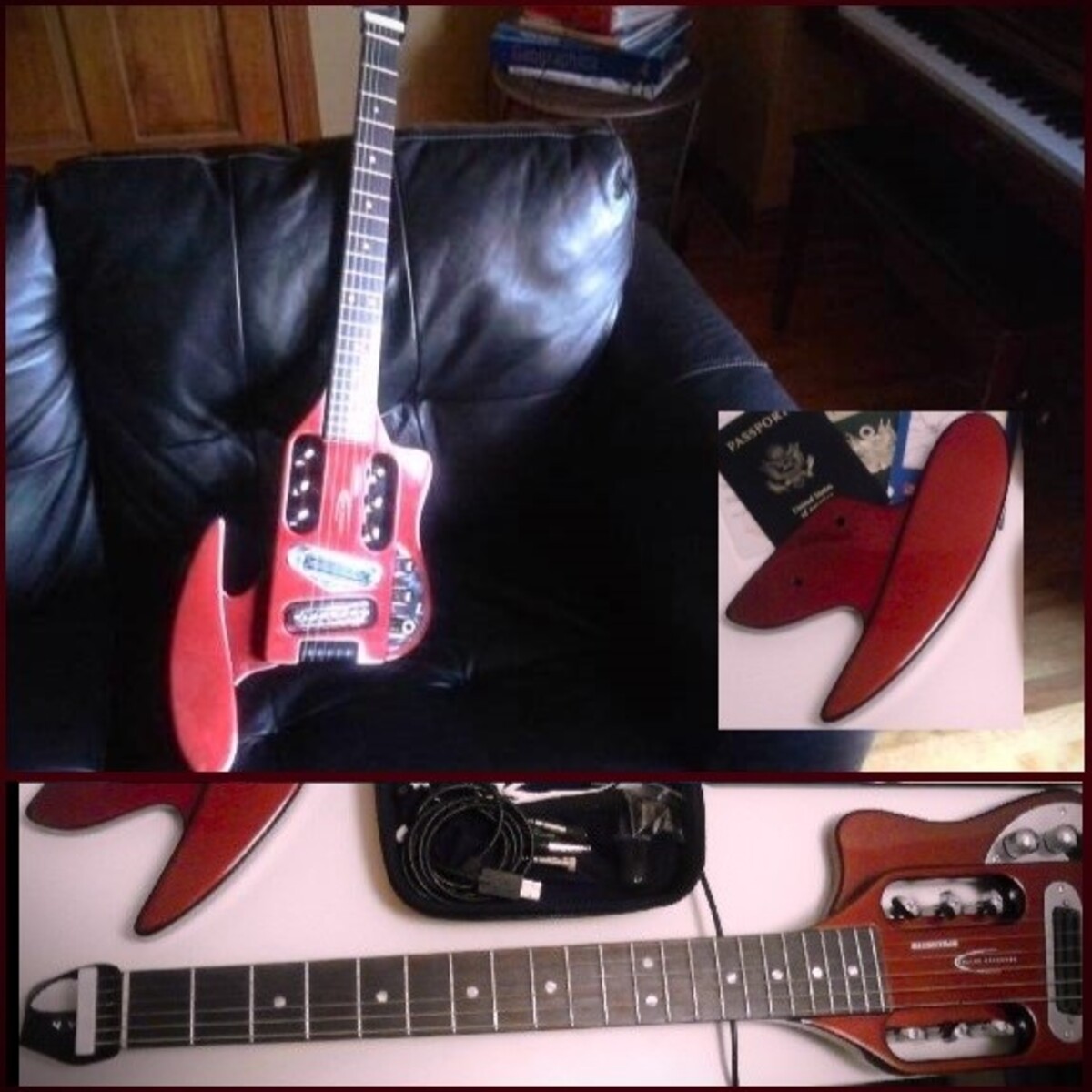 Music Gear Setup by donald_hubert_duffy_iii featuring Traveler Guitar Speedster