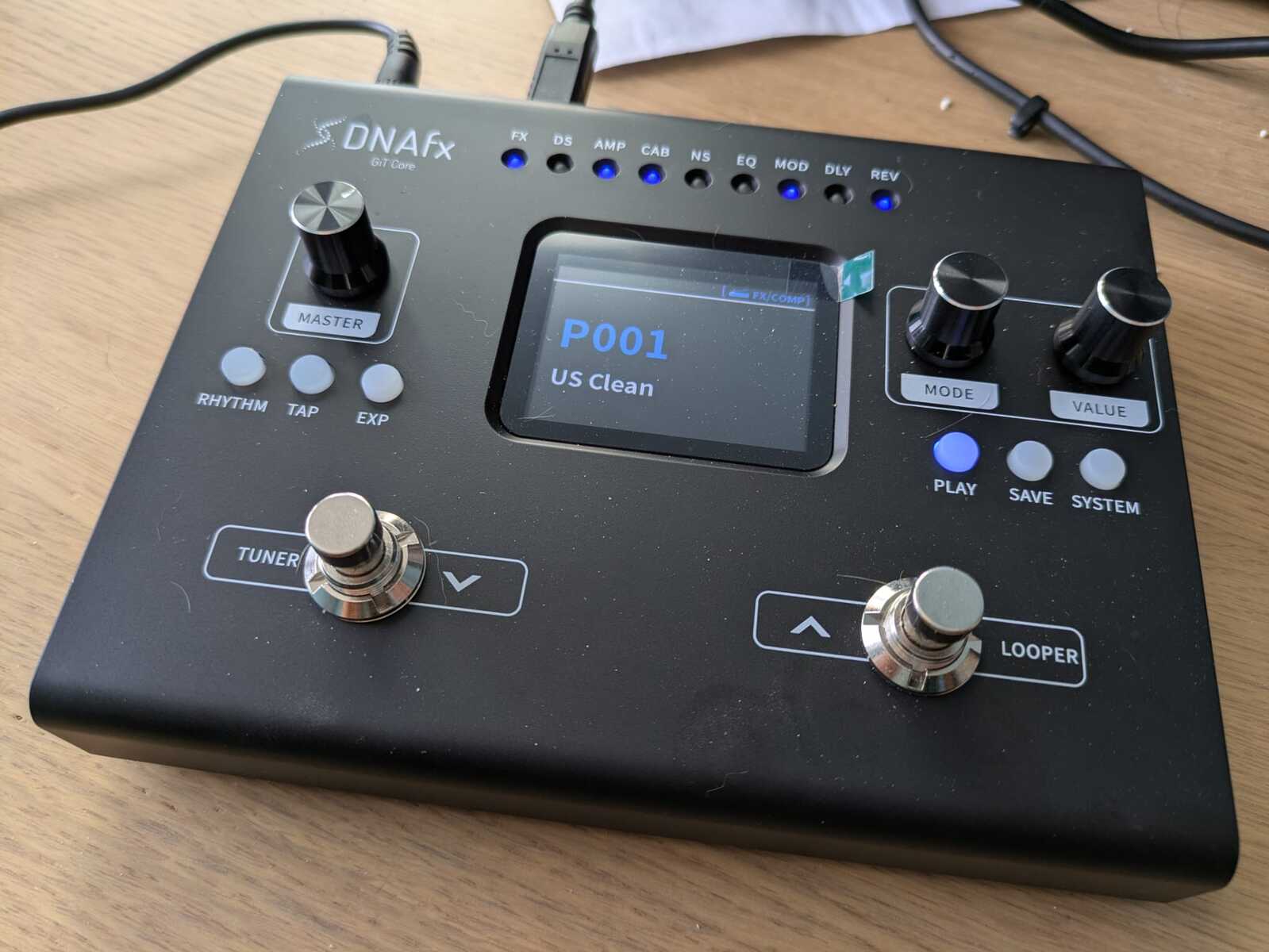 Pedalboard by lminiero featuring Harley Benton DNAfx GiT Core