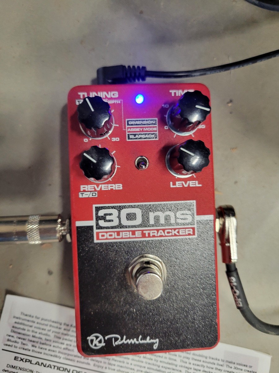 Pedalboard by sevenheart featuring Keeley 30ms Automatic Double Tracker