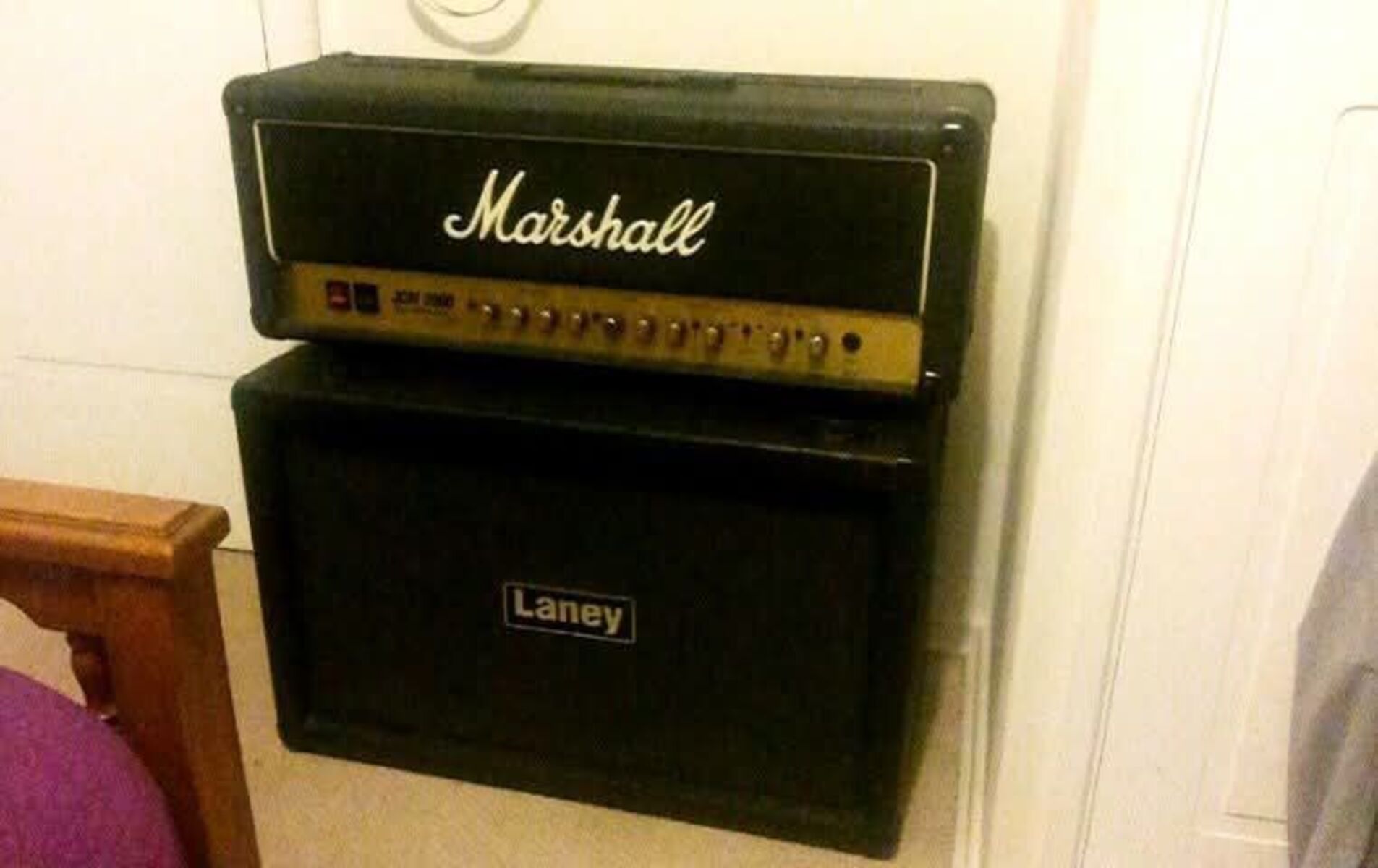 Metal Studio Setup by cristian_aroca featuring Marshall JCM2000 Dual Super Lead and Laney IRT212 Ironheart