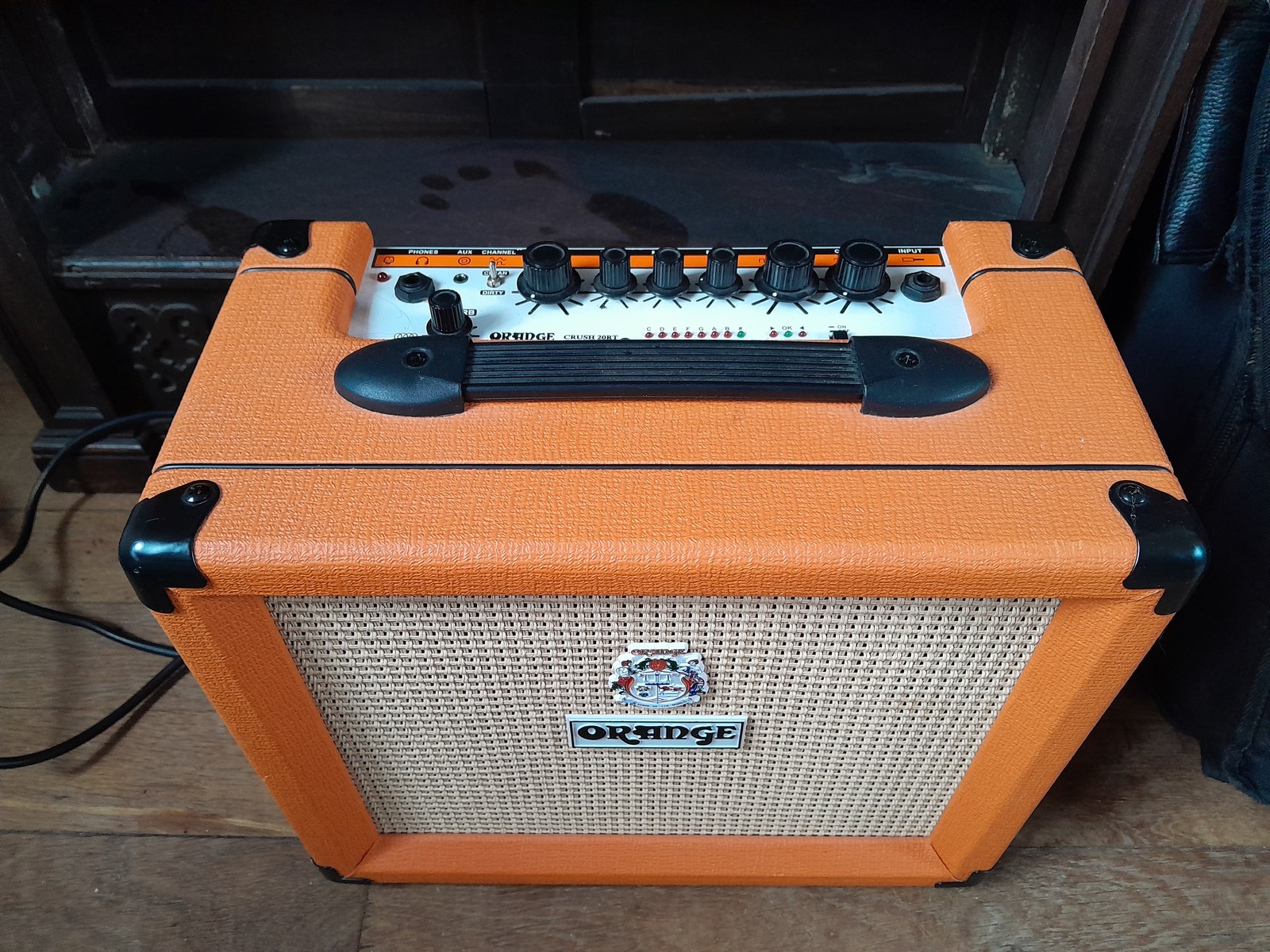 Amp Rig by eptel_oru featuring Orange Amplifiers Crush 20RT