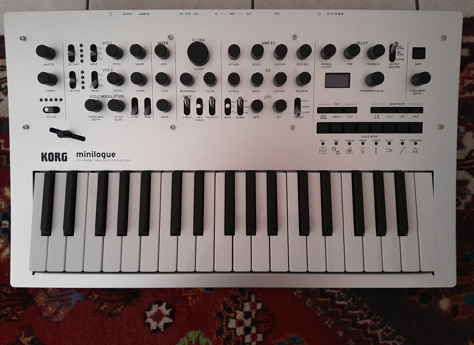 Electronic Synth Setup by eptel_oru featuring Korg Minilogue