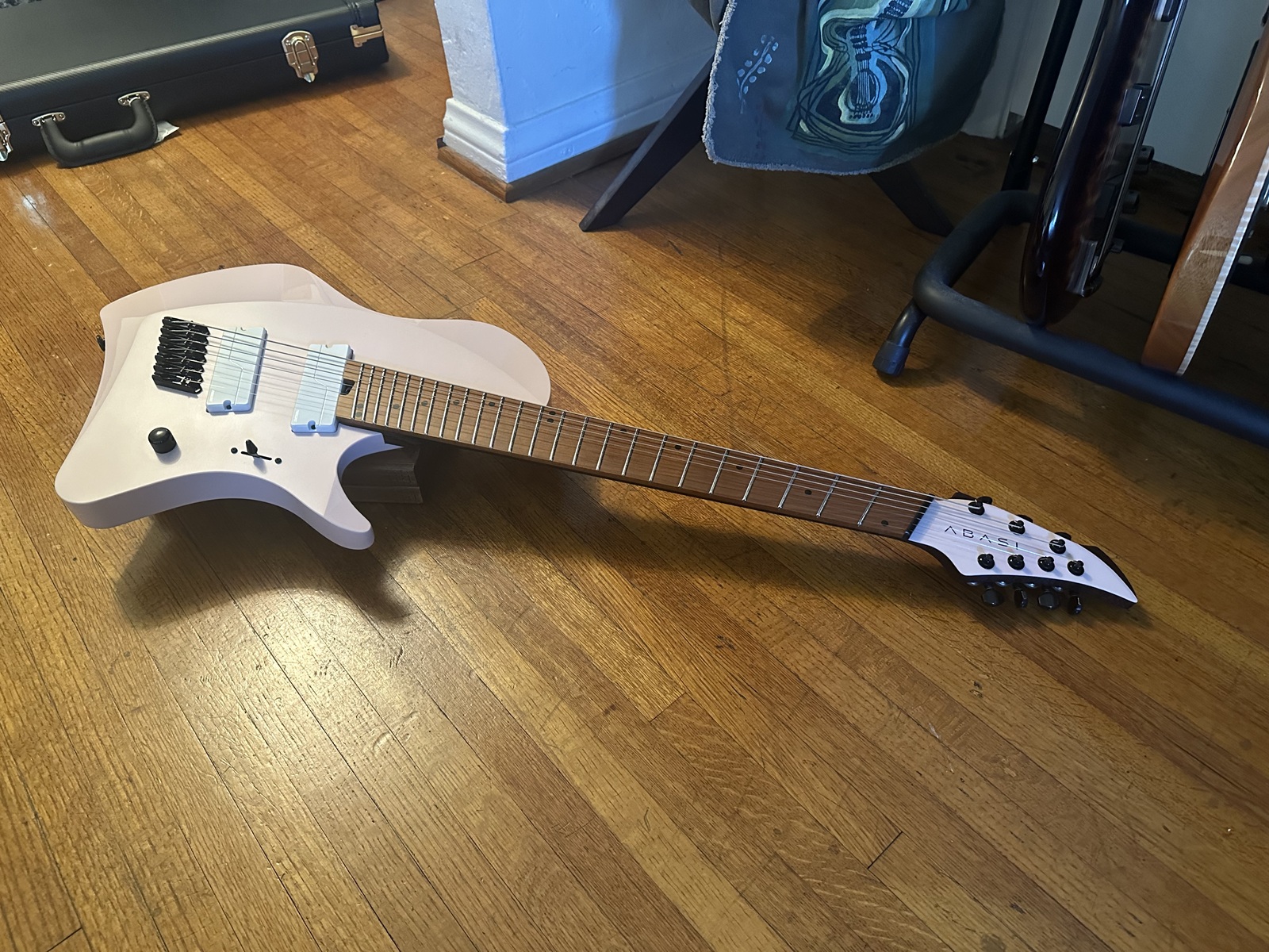 Music Gear Setup by edgedancer featuring Abasi Larada 7 Japan Series Guitar