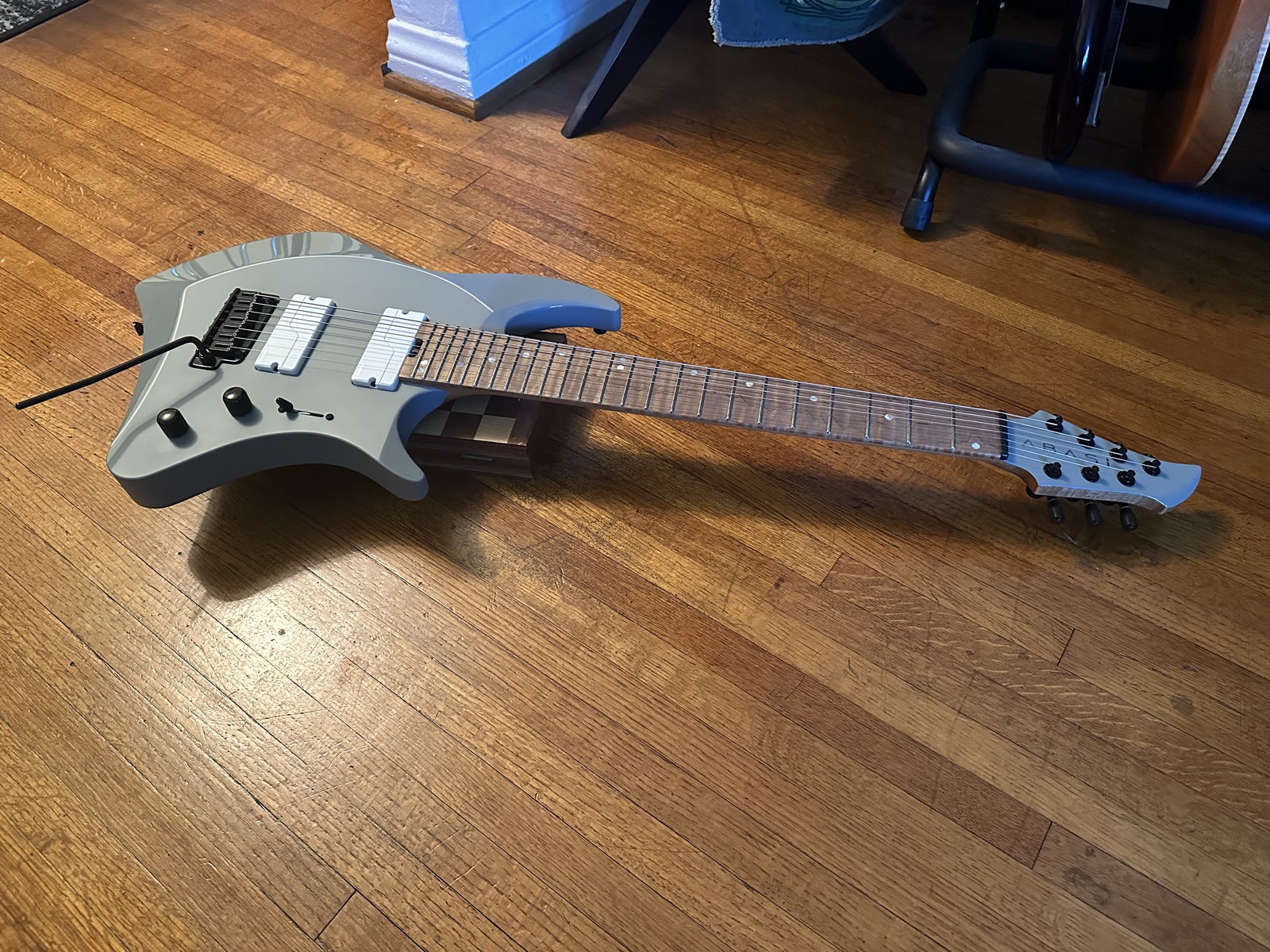 Music Gear Setup by edgedancer featuring Abasi Emi 7 Masters Series Guitar