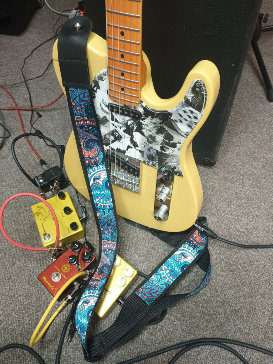 Demonfx Pedalboard by kir_aoi featuring Demonfx Jan Ray, DemonFX Prince of Sound, and Demonfx K-Centaur and 2 more pieces of gear