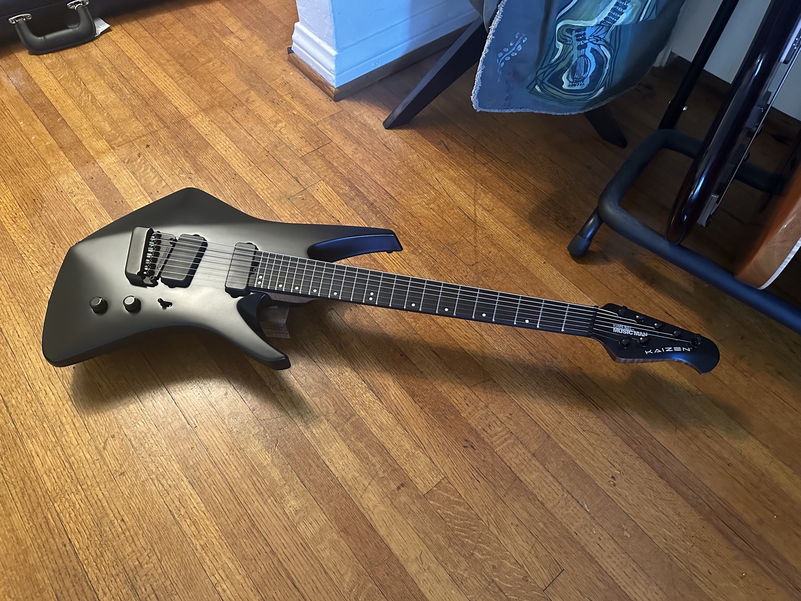 Music Gear Setup by edgedancer featuring Ernie Ball Music Man Kaizen 7 Guitar