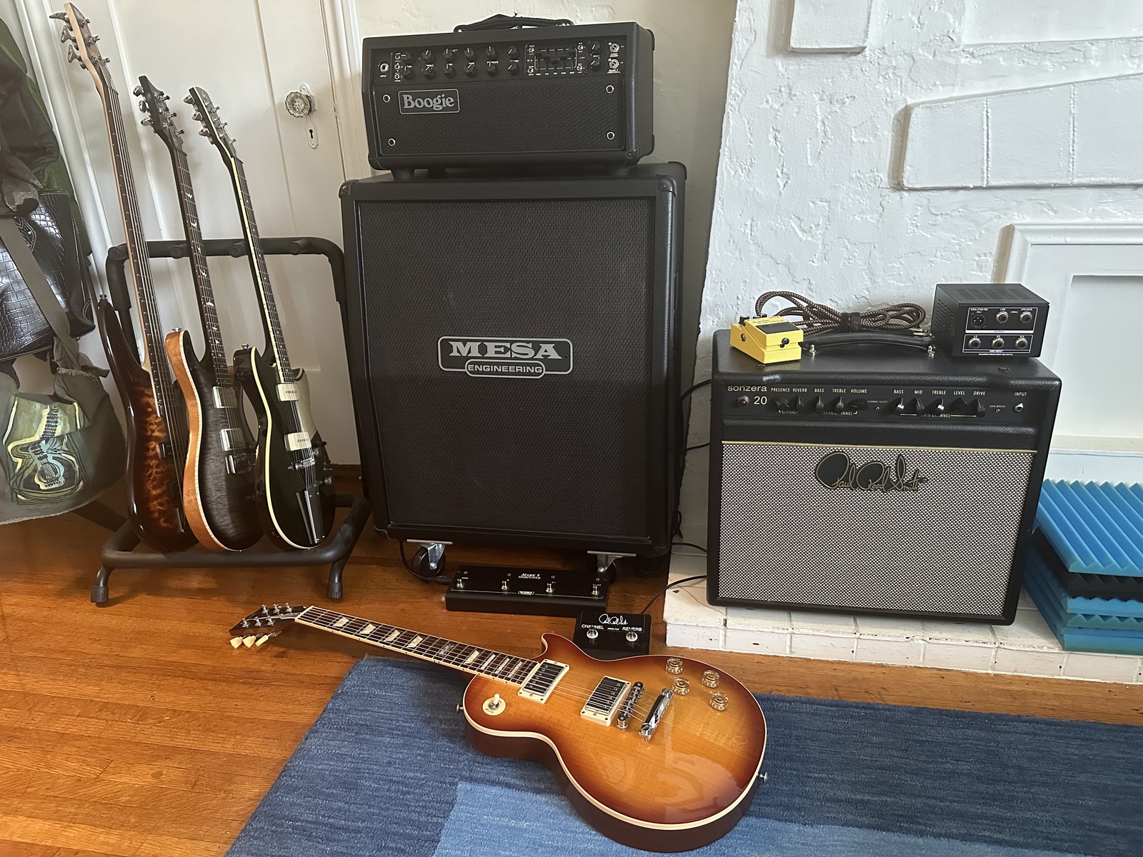 Music Gear Setup by edgedancer featuring Gibson Les Paul Traditional 2014 (120th Anniversary)