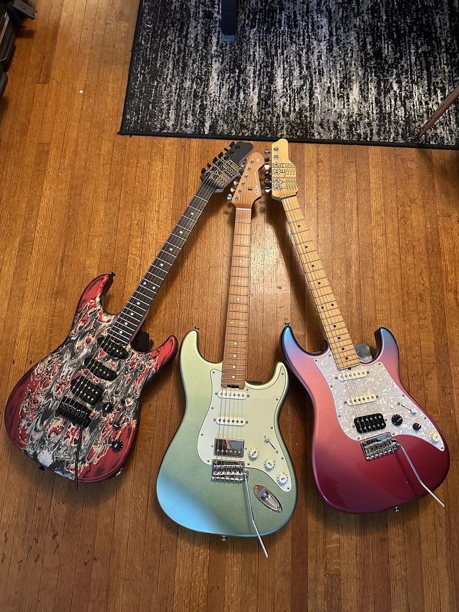 Country Music Gear Setup by edgedancer featuring James Tyler Guitars USA Studio Elite HD, Shijie Guitars STE Custom Series, and James Tyler Guitars Japan Studio Elite HD