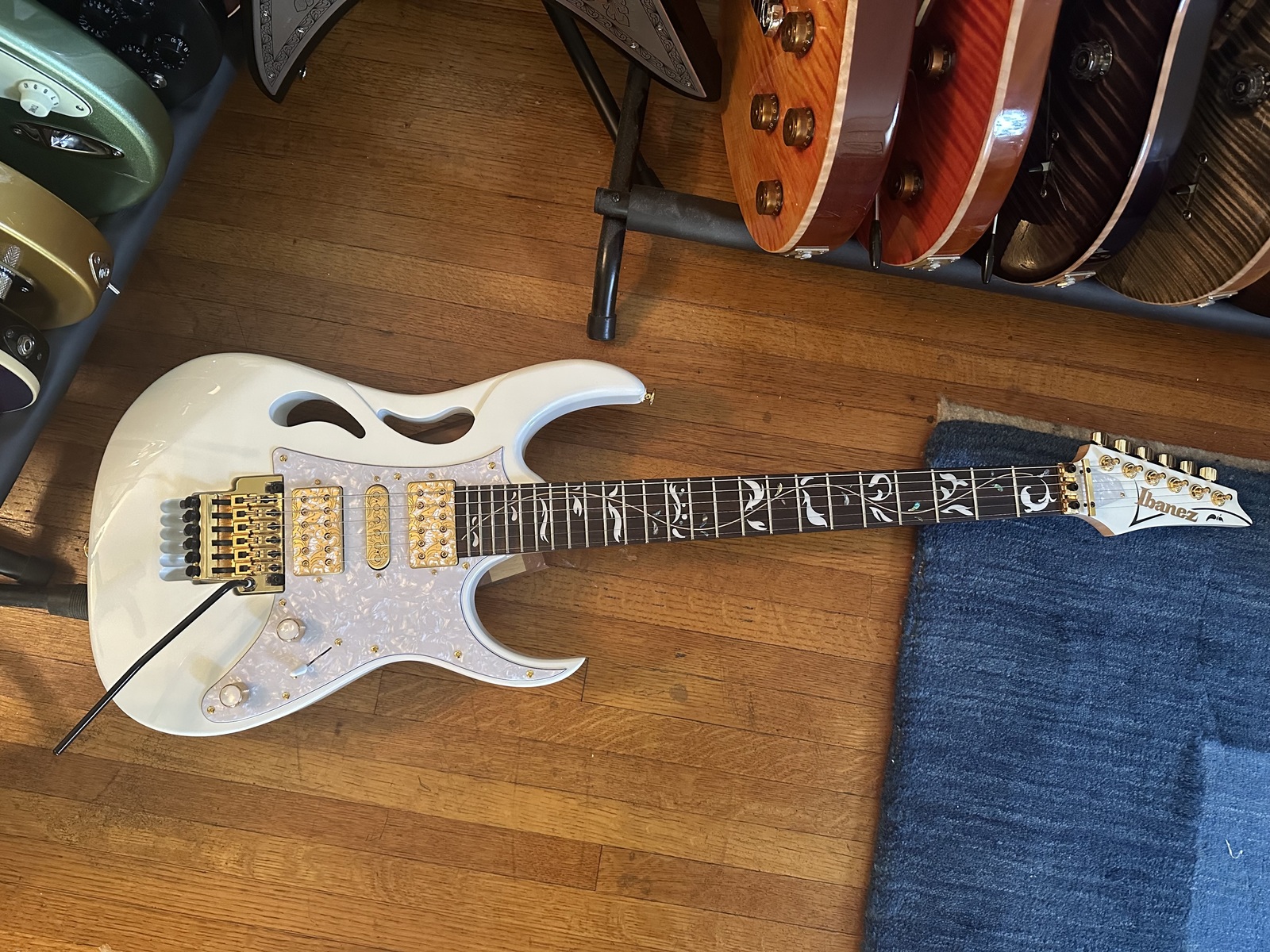 Music Gear Setup by edgedancer featuring Ibanez Steve Vai Signature PIA3761