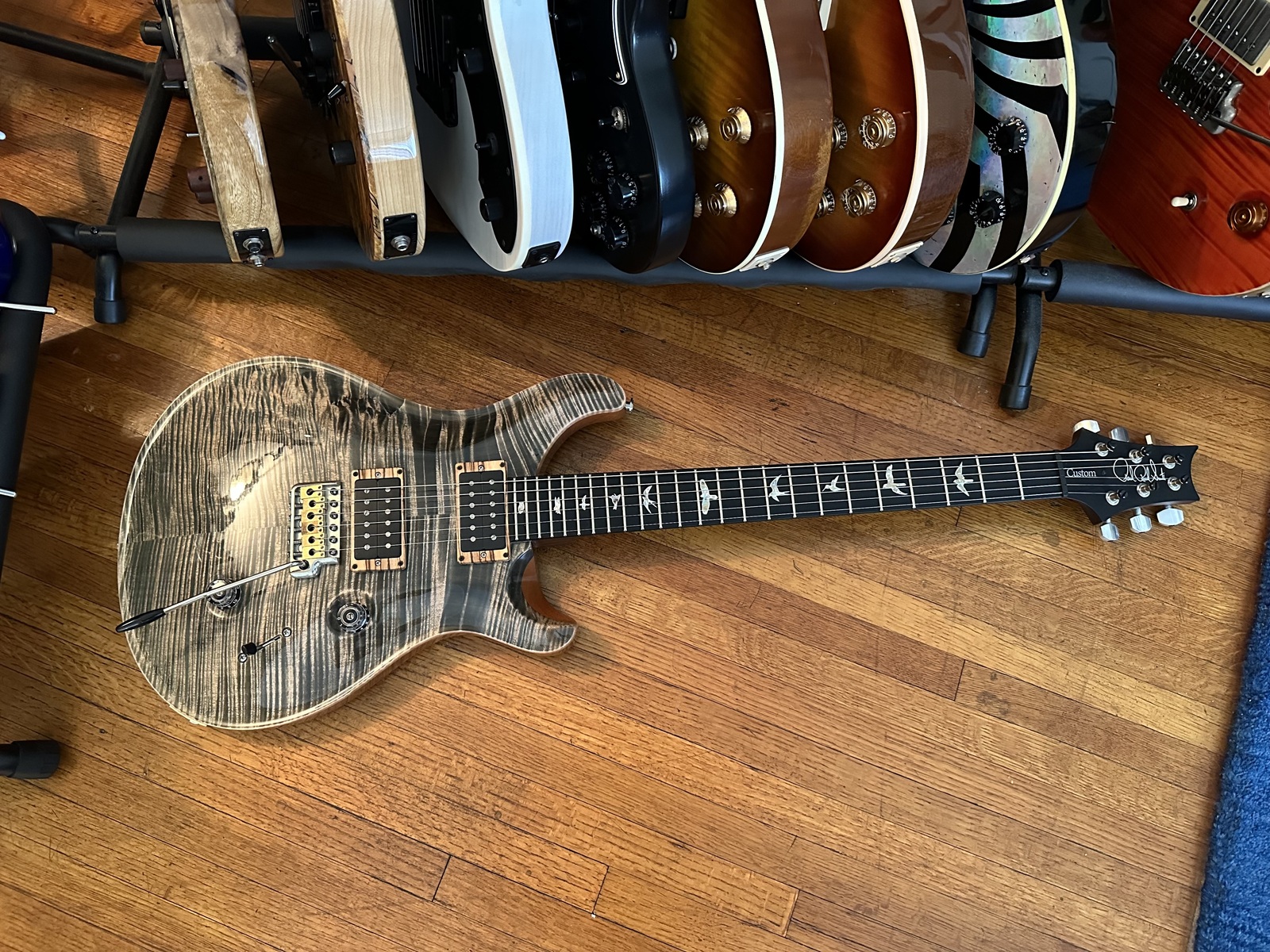 Music Gear Setup by edgedancer featuring PRS Custom 24 Wood Library