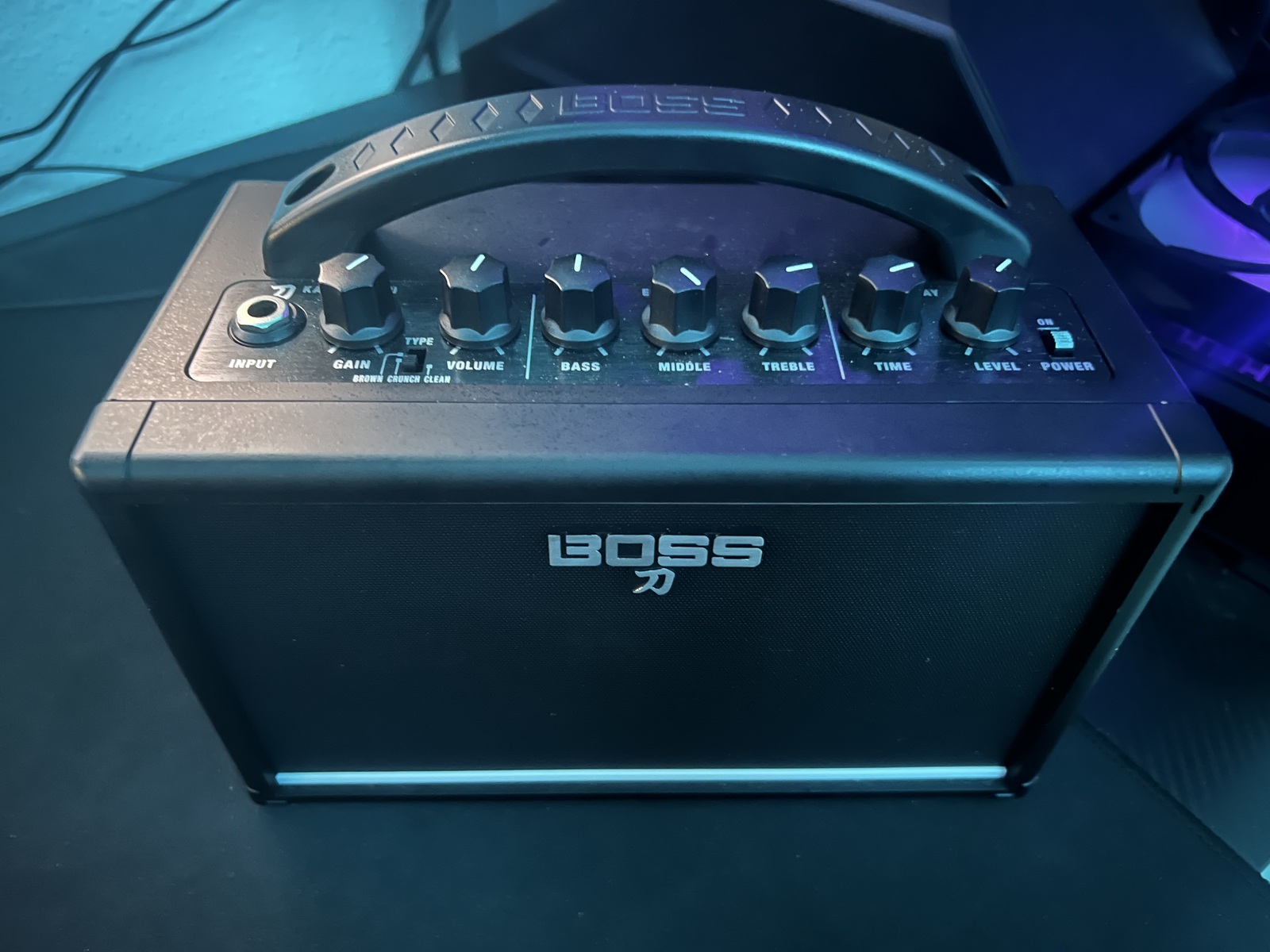 Metal Amp Rig by planetcontraire featuring Boss Katana Mini
