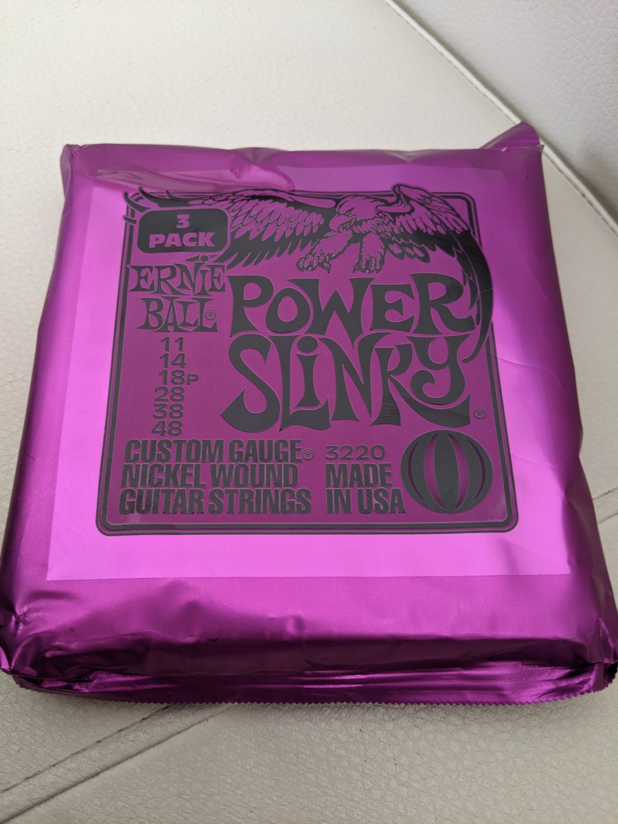 Music Gear Setup by marcoiv featuring Ernie Ball Power Slinky Guitar Strings (11-48)