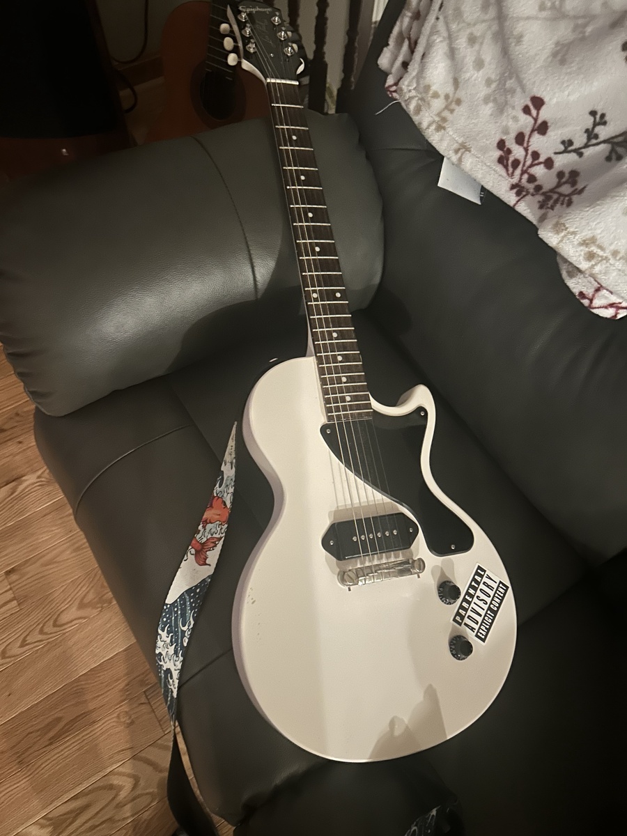 Music Gear Setup by unlivedmemories featuring Epiphone Les Paul Junior Billie Joe Armstrong Signature