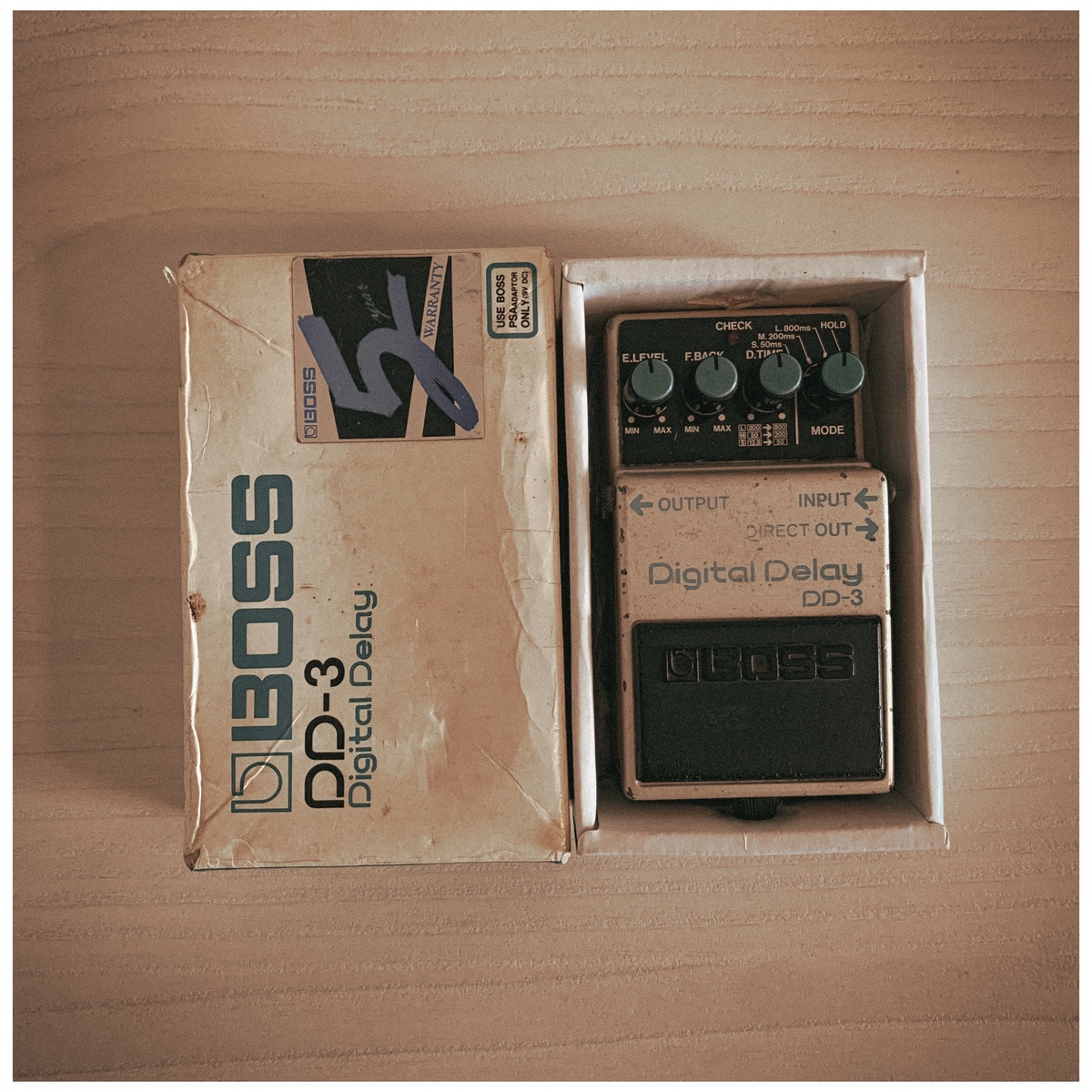 Pedalboard by henriquetrevisan featuring Boss DD-3 Digital Delay