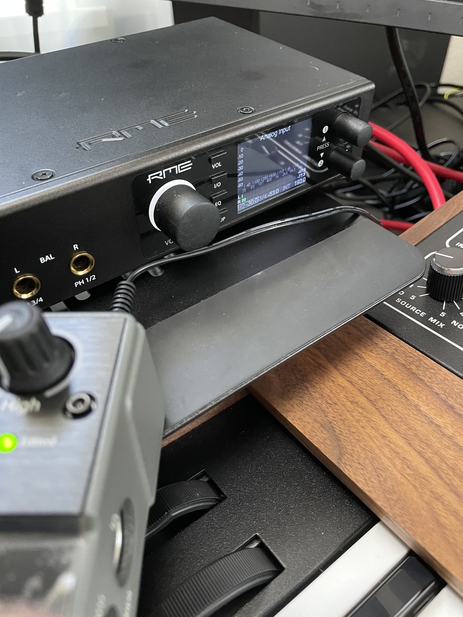 Music Gear Setup by yujidoromizu featuring RME ADI-2 Pro FS R AD/DA Converter - Black Edition