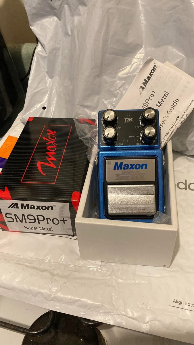 Pedalboard by xxxdarkdave1983xxx featuring Maxon SM-9 Pro+ Super Metal Distortion Pedal