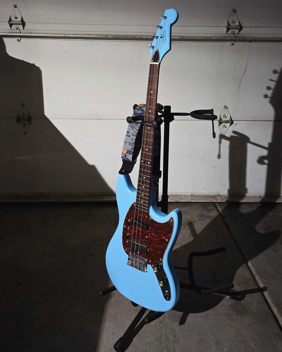 Music Gear Setup by everyfingerprint featuring Eastwood Warren Ellis Tenor Baritone 2P
