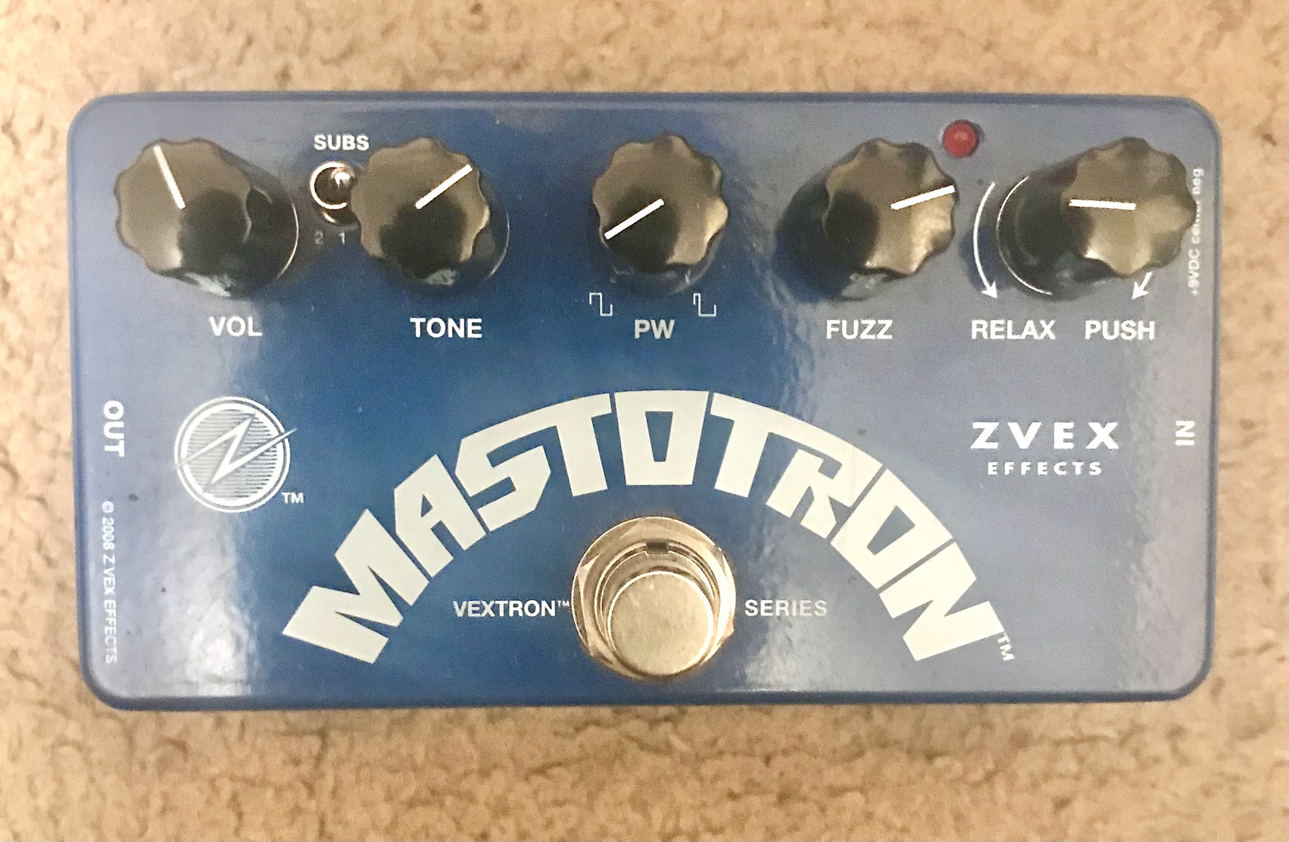 Pedalboard by akidcalledoutlaw featuring ZVex Mastotron