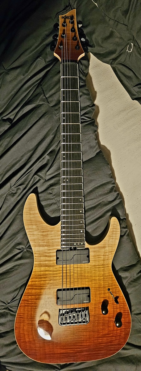 Music Gear Setup by ontheshouldersofgiants featuring Schecter C-7 SLS Elite