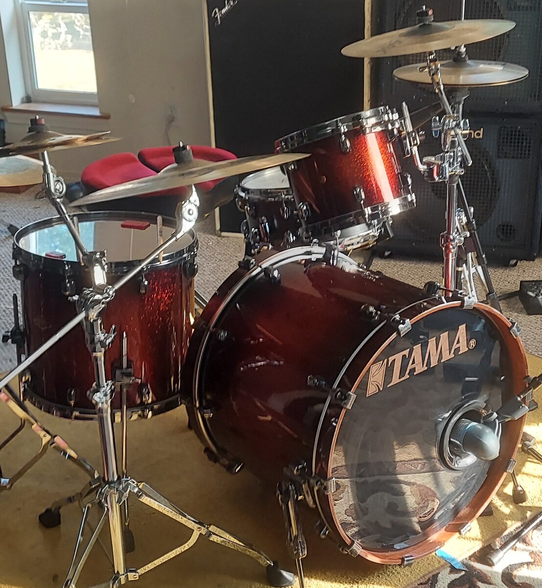 Metal Drum Kit by emm featuring Tama Starclassic (Bubinga)