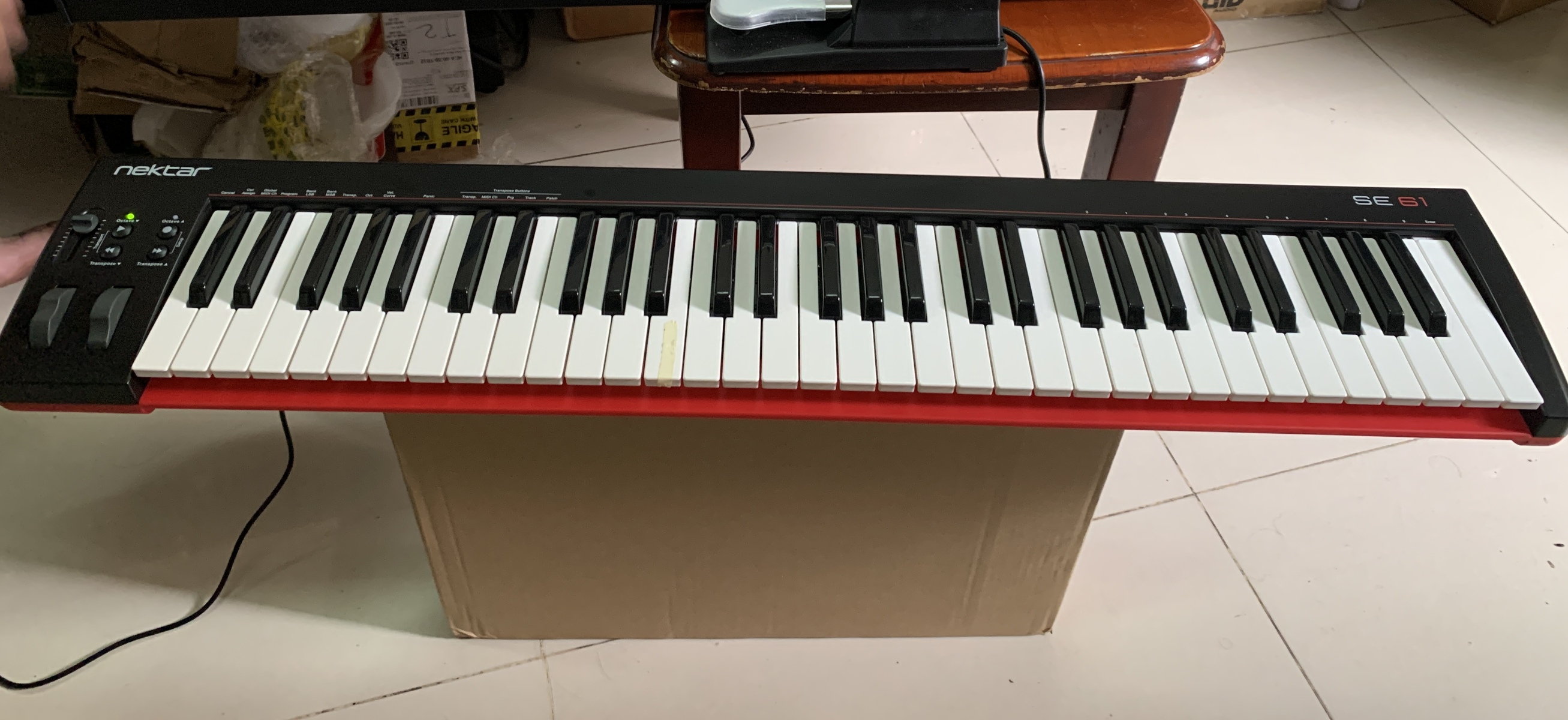 Music Gear Setup by cutoi featuring Nektar SE61 61-key Keyboard Controller
