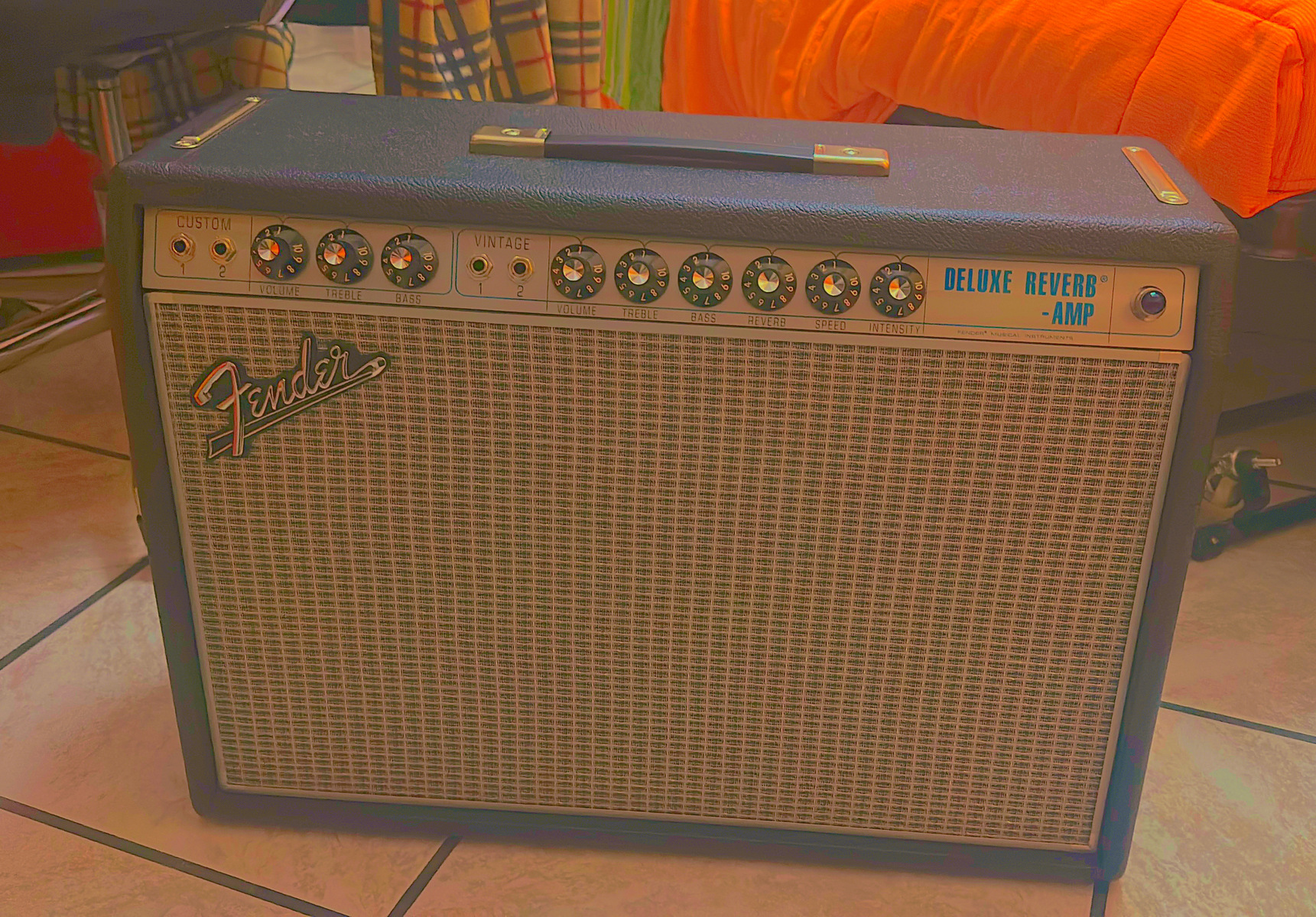 Country Live Rig by stevemadden666 featuring Fender '68 Custom Deluxe Reverb