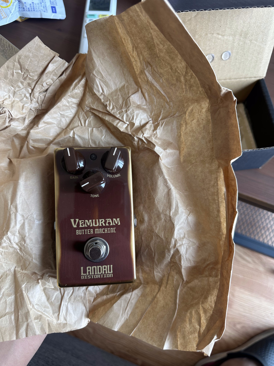 Pedalboard by tactiles featuring Vemuram Butter Machine Overdrive