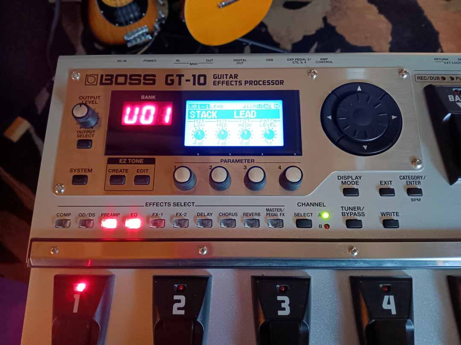 Metal Pedalboard by jeremy_crockett featuring Boss GT-10 Guitar Effects Processor