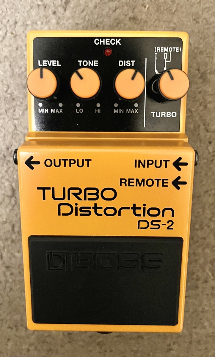 Pedalboard by akidcalledoutlaw featuring Boss DS-2 Turbo Distortion