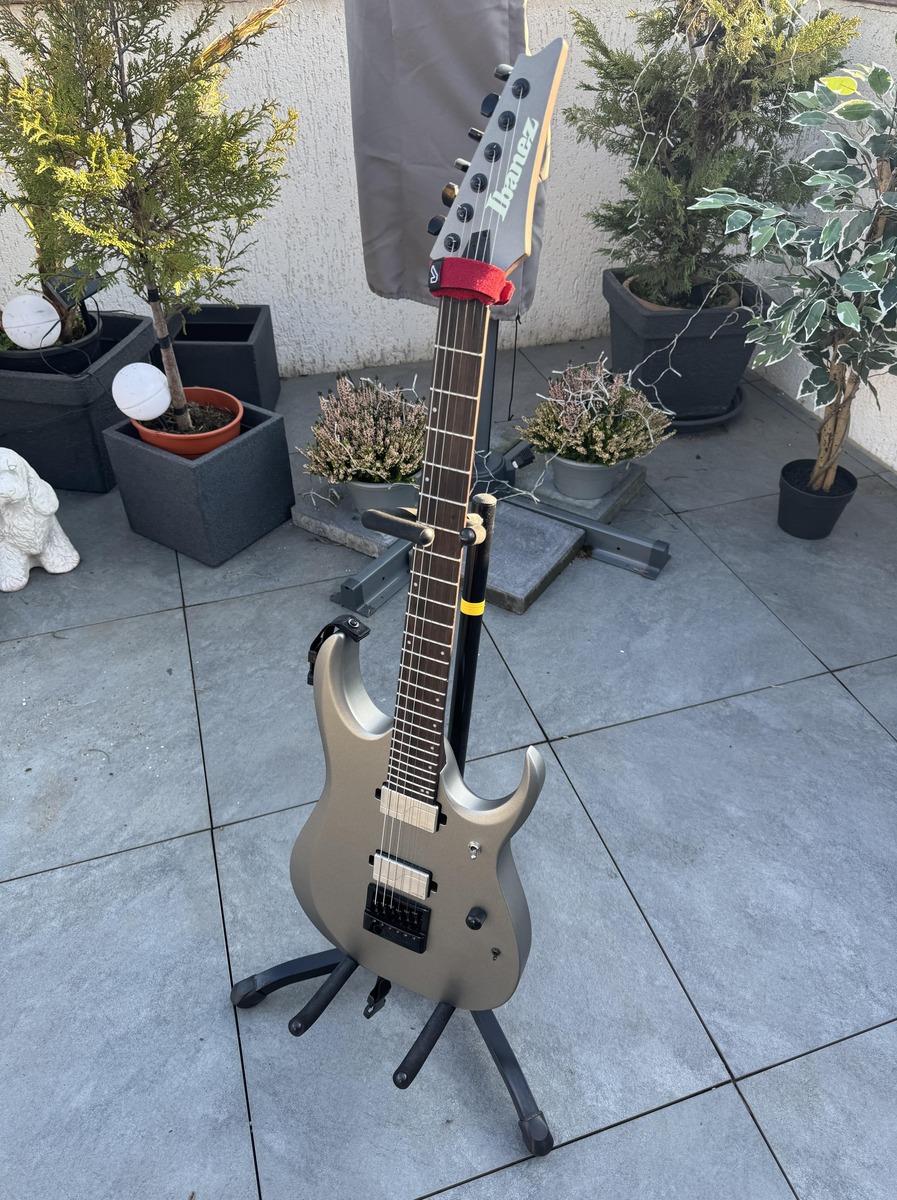 Metal Music Gear Setup by kamiguitar featuring Ibanez RGD61ALET, Gruv Gear FretWrap, and Fishman Fluence Modern ceramic Humbucker Pickup and 4 more pieces of gear
