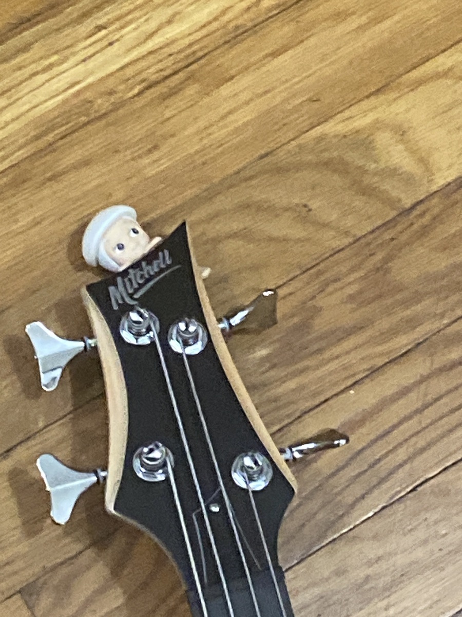 Music Gear Setup by oysters featuring Mitchell MB100 Short-Scale Solid-Body Electric Bass Guitar